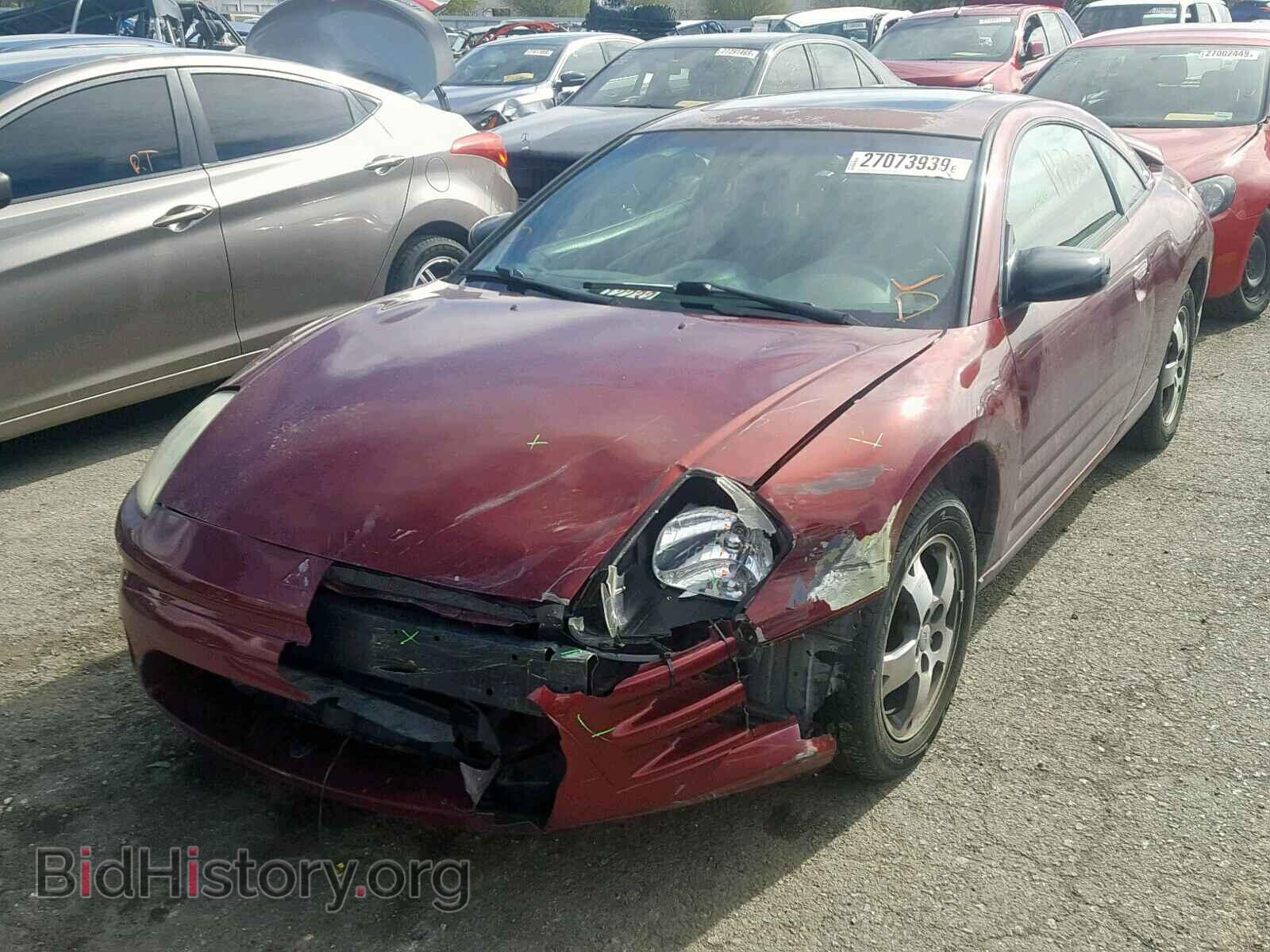 2003 MITSUBISHI ECLIPSE - VIN: 4A3AC44G13E143120 - Фото 2