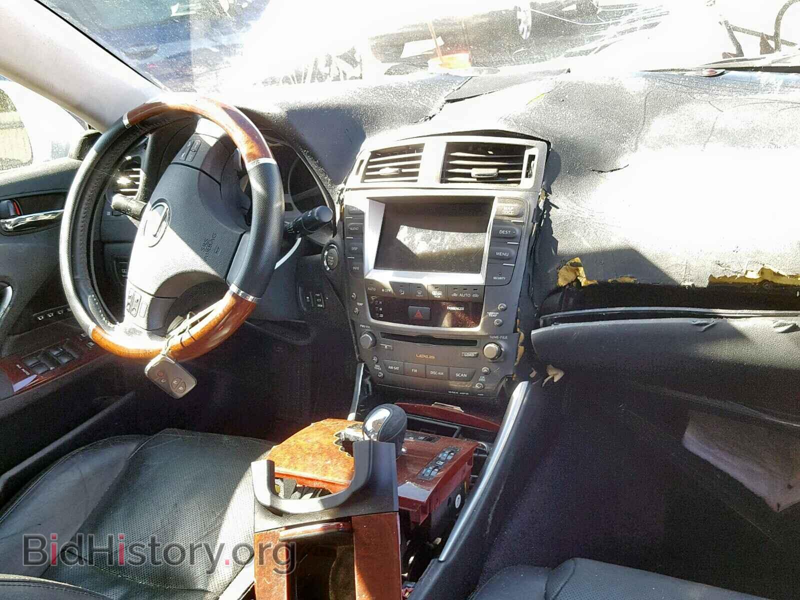2007 LEXUS IS - VIN: JTHBE262375014162 - Фото 9