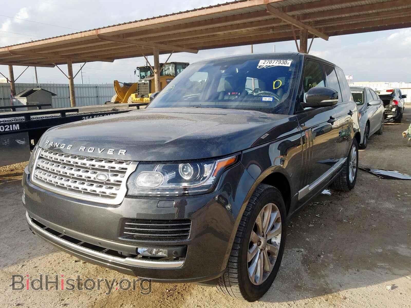 2016 LAND ROVER RANGE ROVE - VIN: SALGS2PF1GA311402 - Фото 2