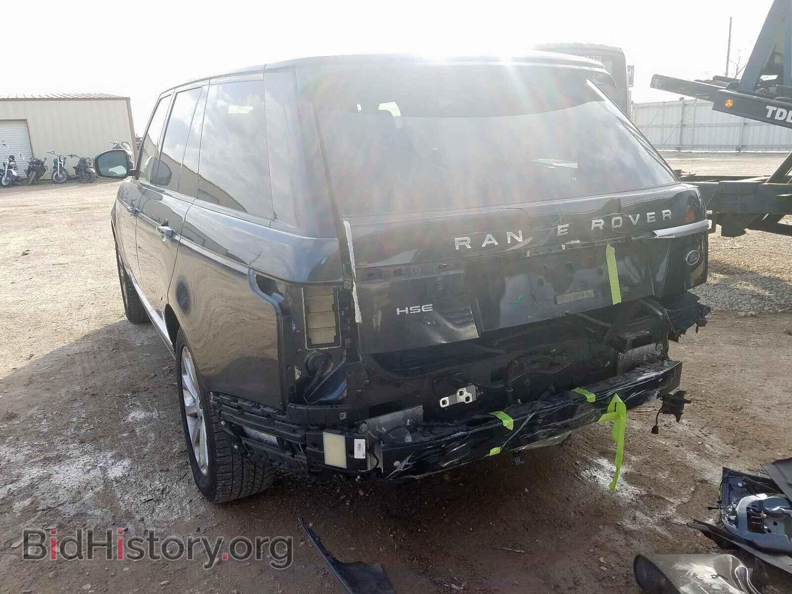 2016 LAND ROVER RANGE ROVE - VIN: SALGS2PF1GA311402 - Фото 3