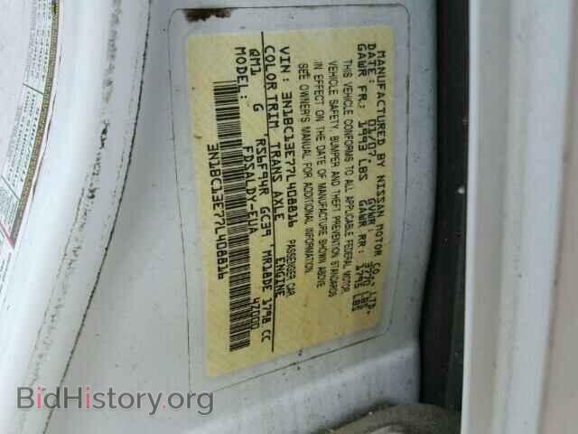 2007 NISSAN VERSA - VIN: 3N1BC13E77L408816 - Photo 10