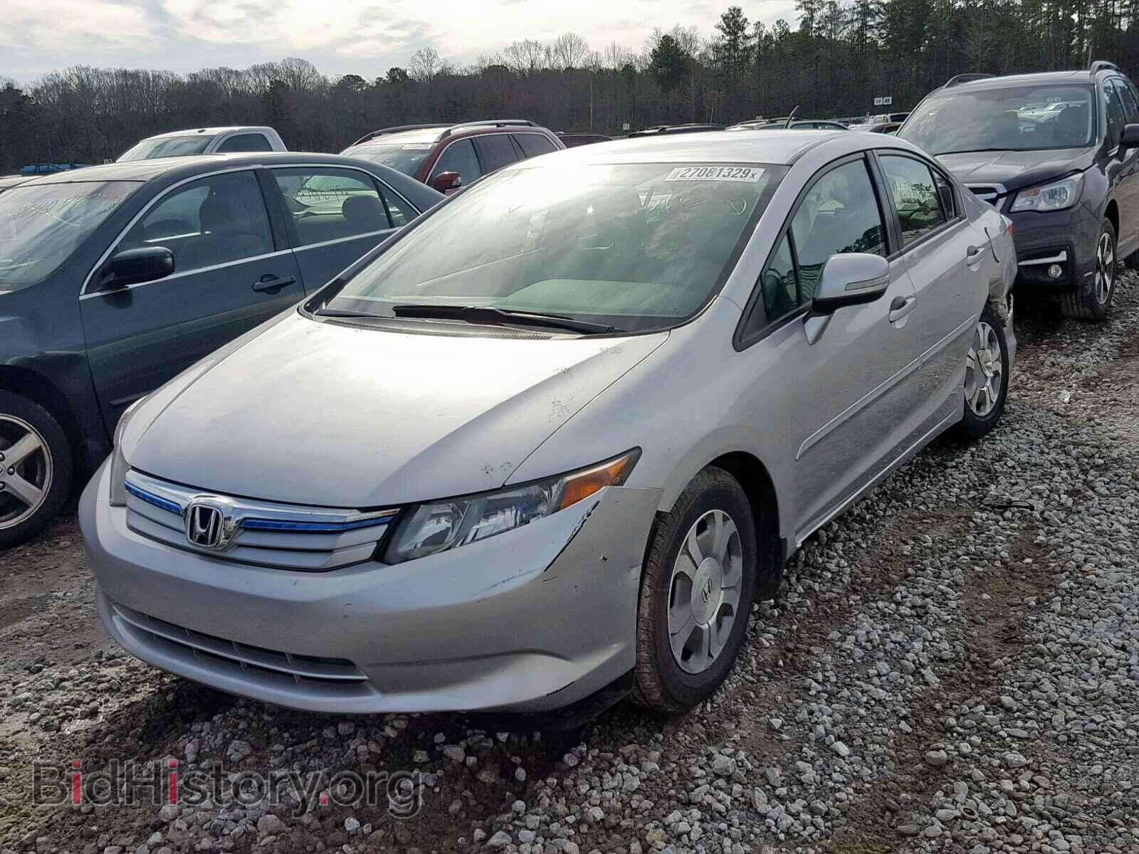 2012 HONDA CIVIC - VIN: JHMFB4F37CS003434 - Photo 2