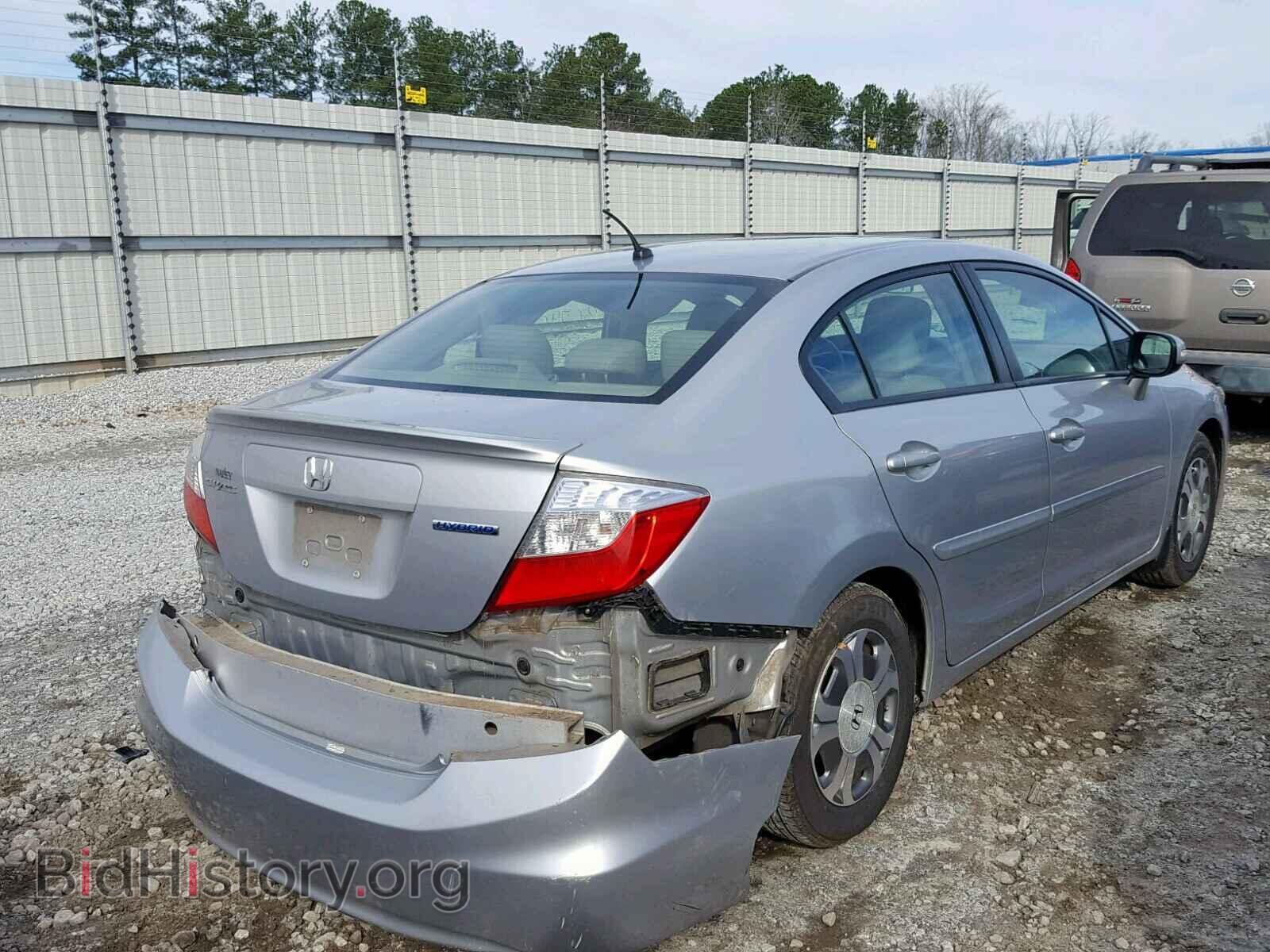 2012 HONDA CIVIC - VIN: JHMFB4F37CS003434 - Photo 4