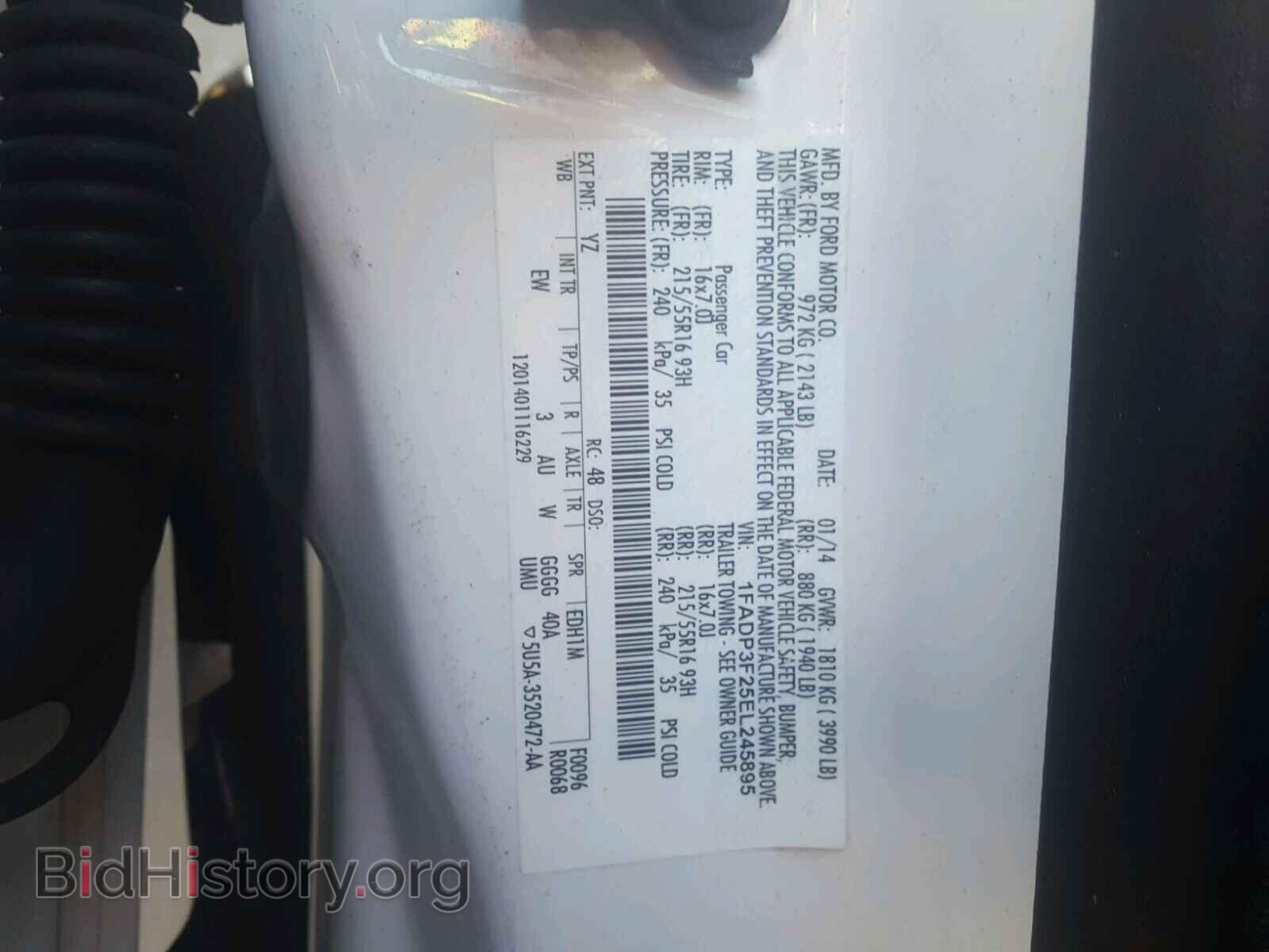 2014 FORD FOCUS - VIN: 1FADP3F25EL245895 - Photo 10