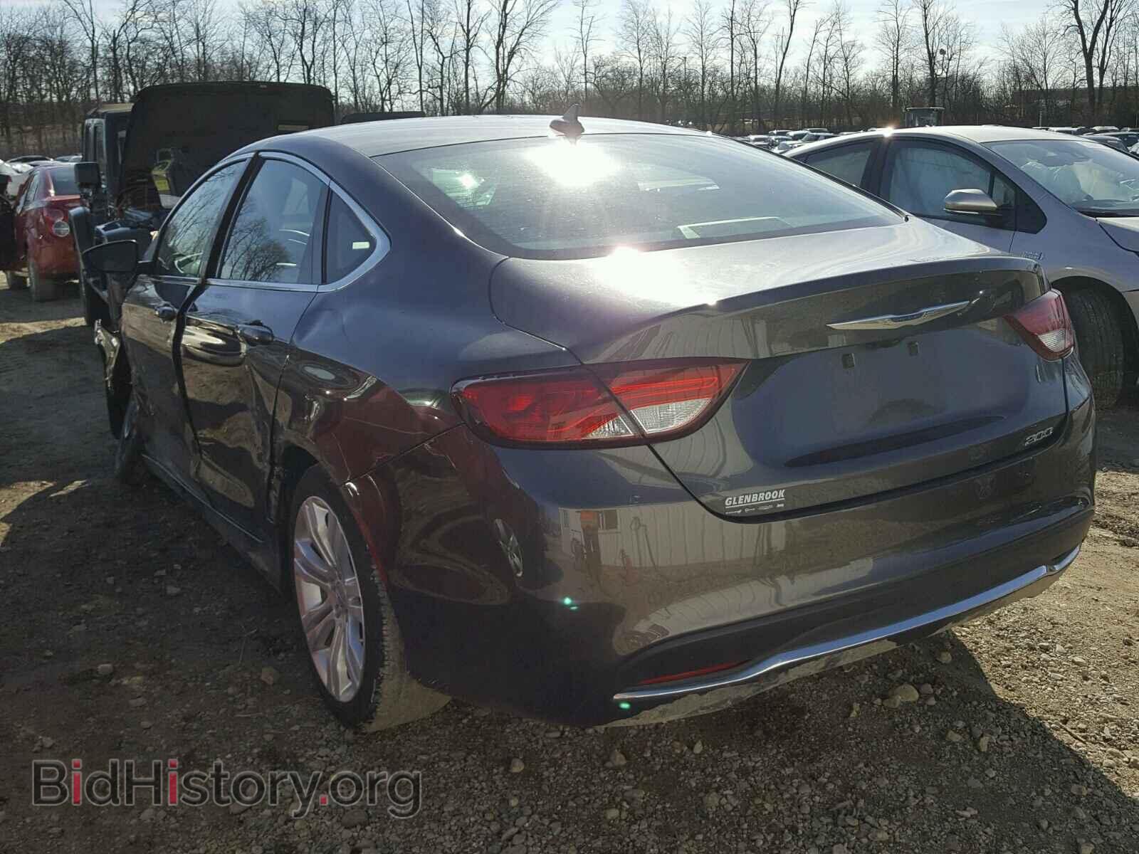 2015 CHRYSLER 200 - VIN: 1C3CCCAB9FN588681 - Фото 3