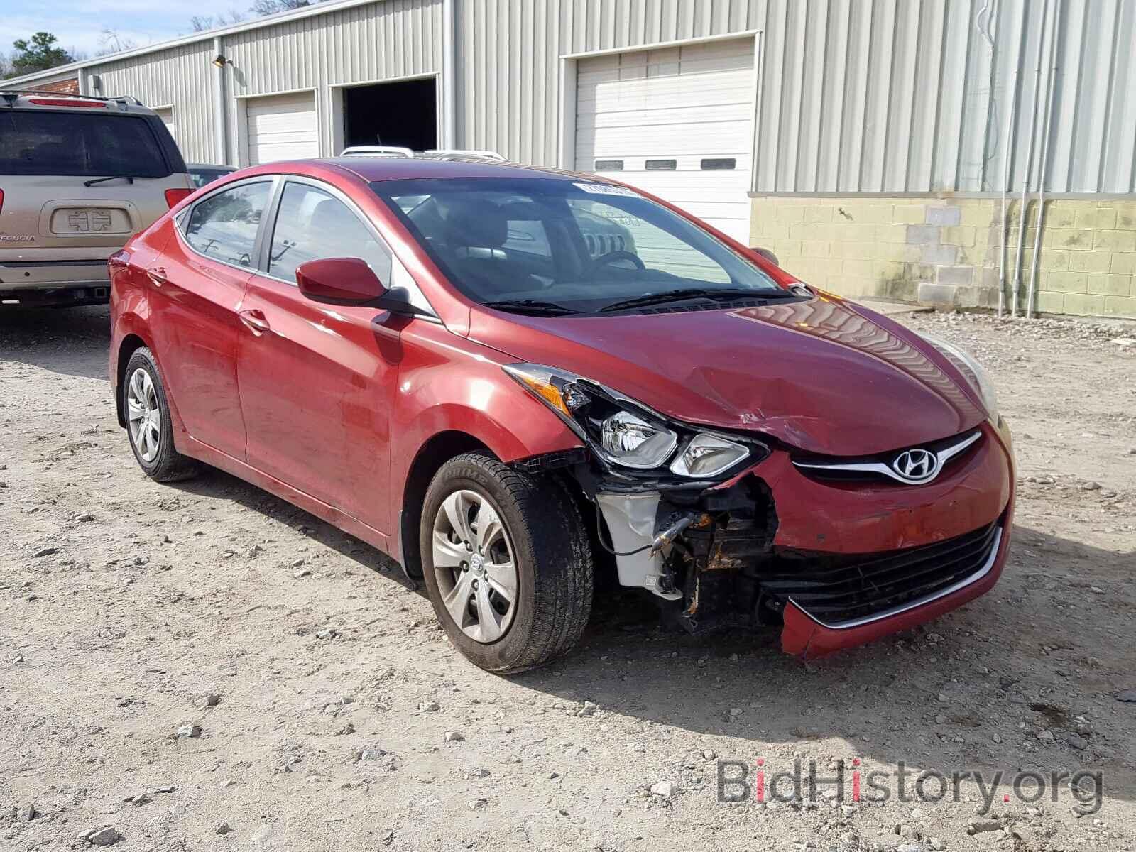 Фотография 5NPDH4AE5GH665856 - HYUNDAI ELANTRA 2016