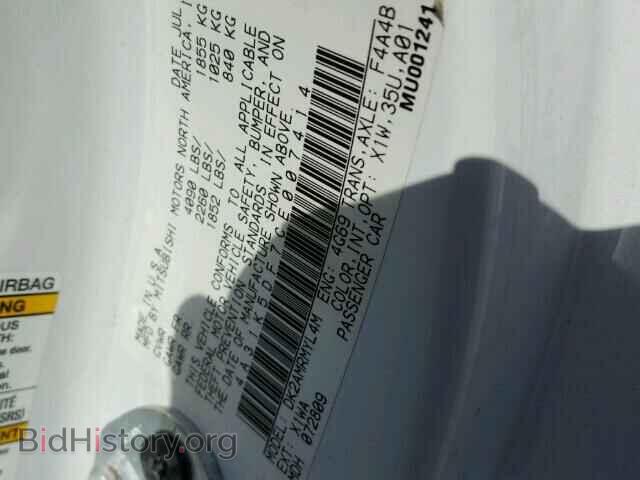 2012 MITSUBISHI ECLIPSE - VIN: 4A31K5DF7CE007414 - Фото 10