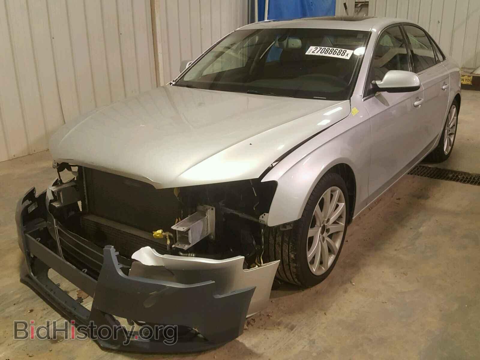 2013 AUDI A4 - VIN: WAUJFBFL0DN030248 - Фото 2