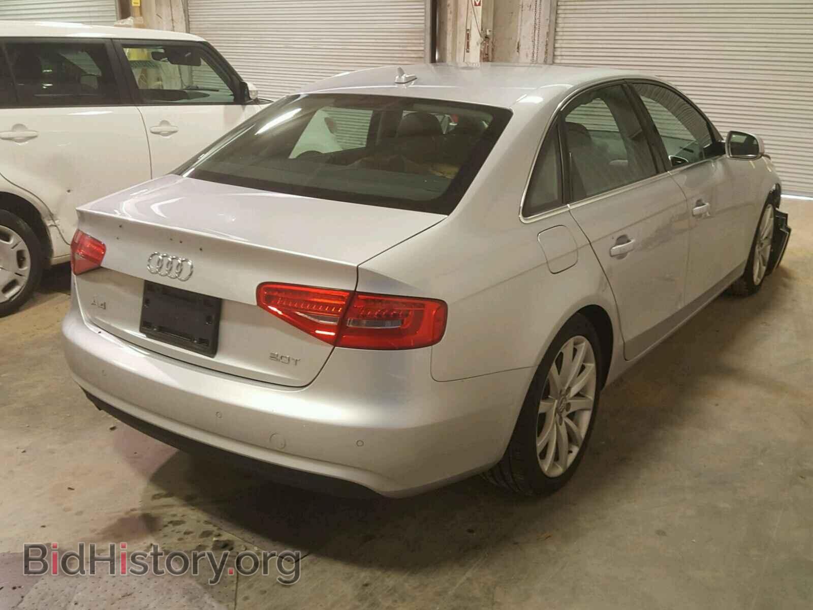 2013 AUDI A4 - VIN: WAUJFBFL0DN030248 - Фото 4