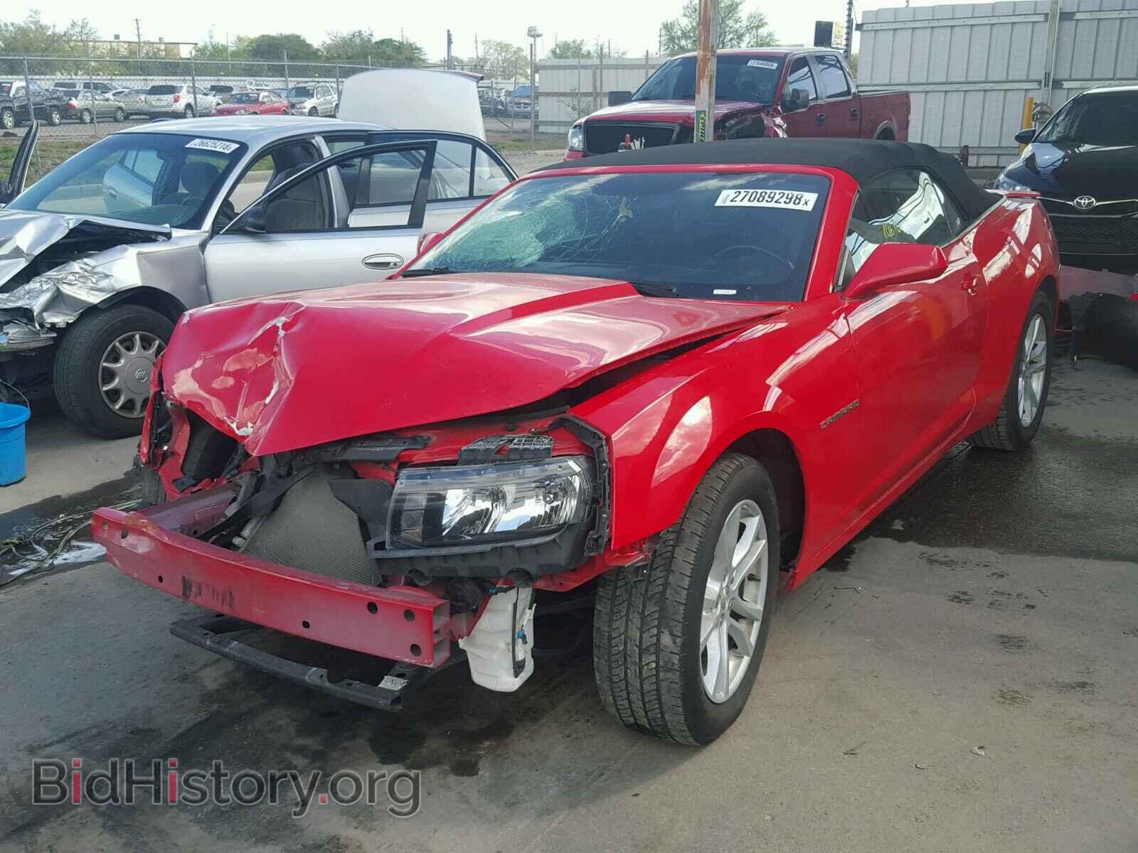2015 CHEVROLET CAMARO - VIN: 2G1FD3D39F9286233 - Фото 2