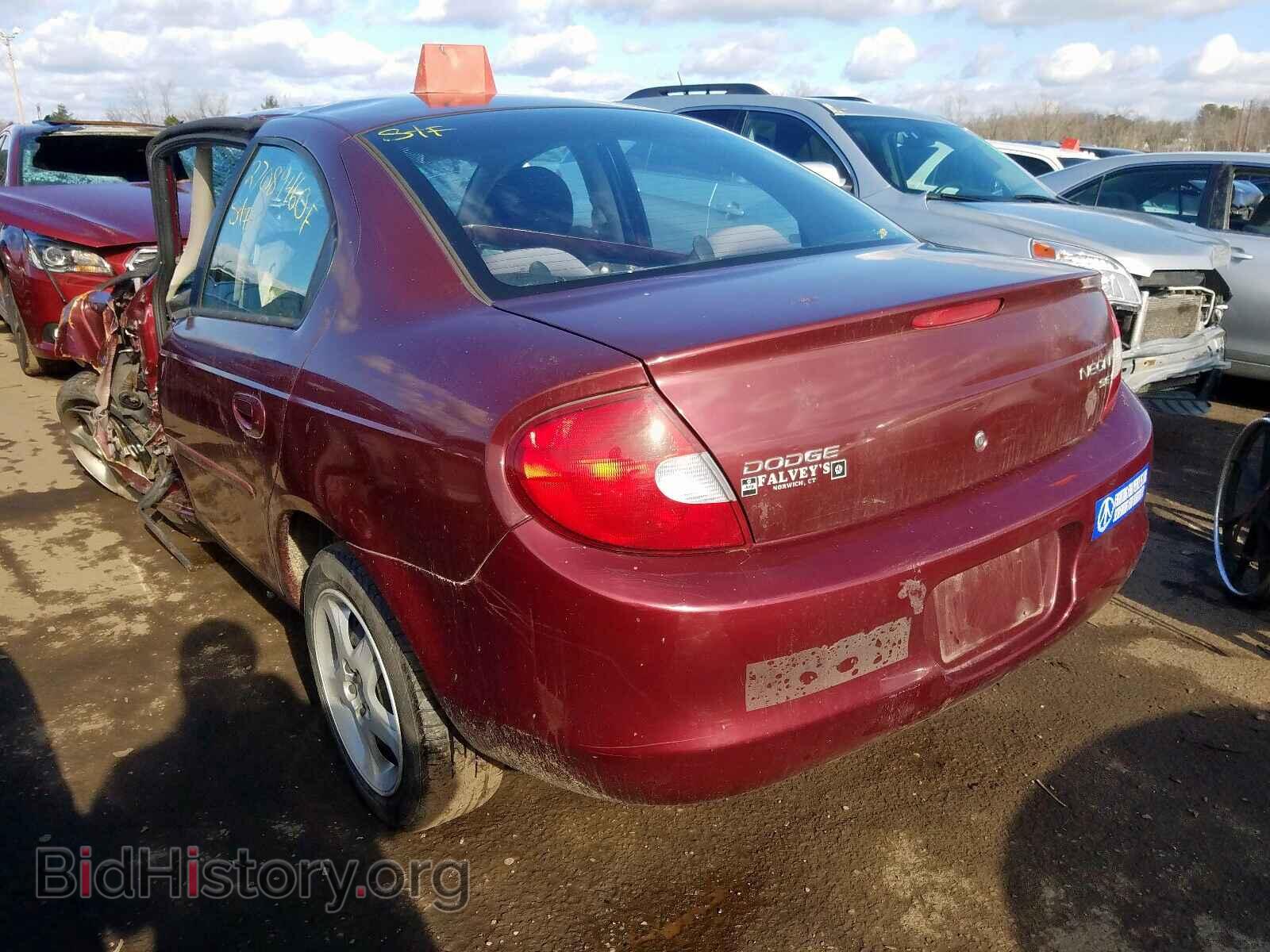 2002 DODGE NEON - VIN: 1B3AS46C72D579380 - Фото 3