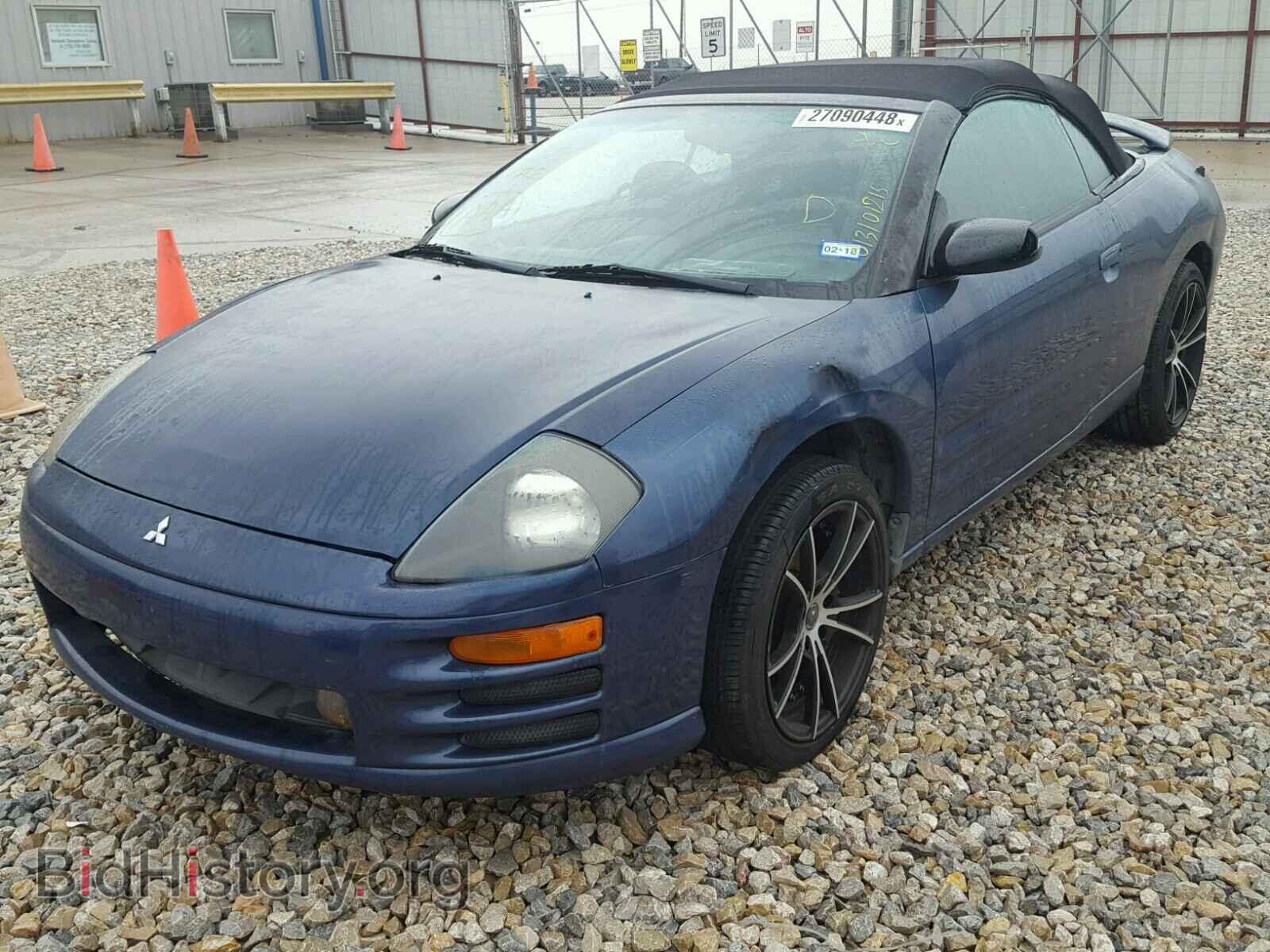 2002 MITSUBISHI ECLIPSE - VIN: 4A3AE45G52E061916 - Photo 2