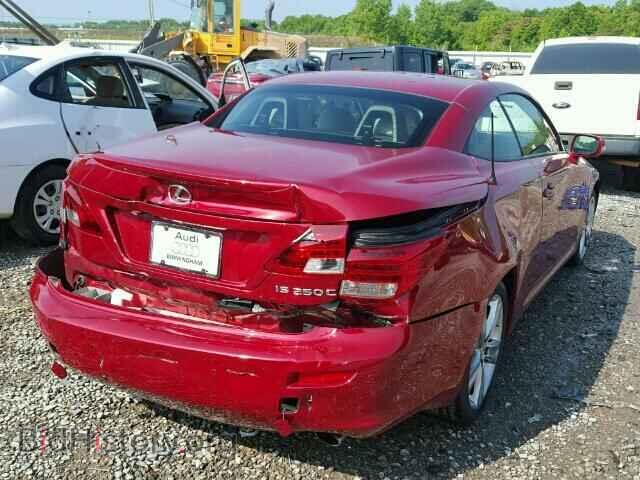2012 LEXUS IS250 - VIN: JTHFF2C24C2525796 - Фото 4
