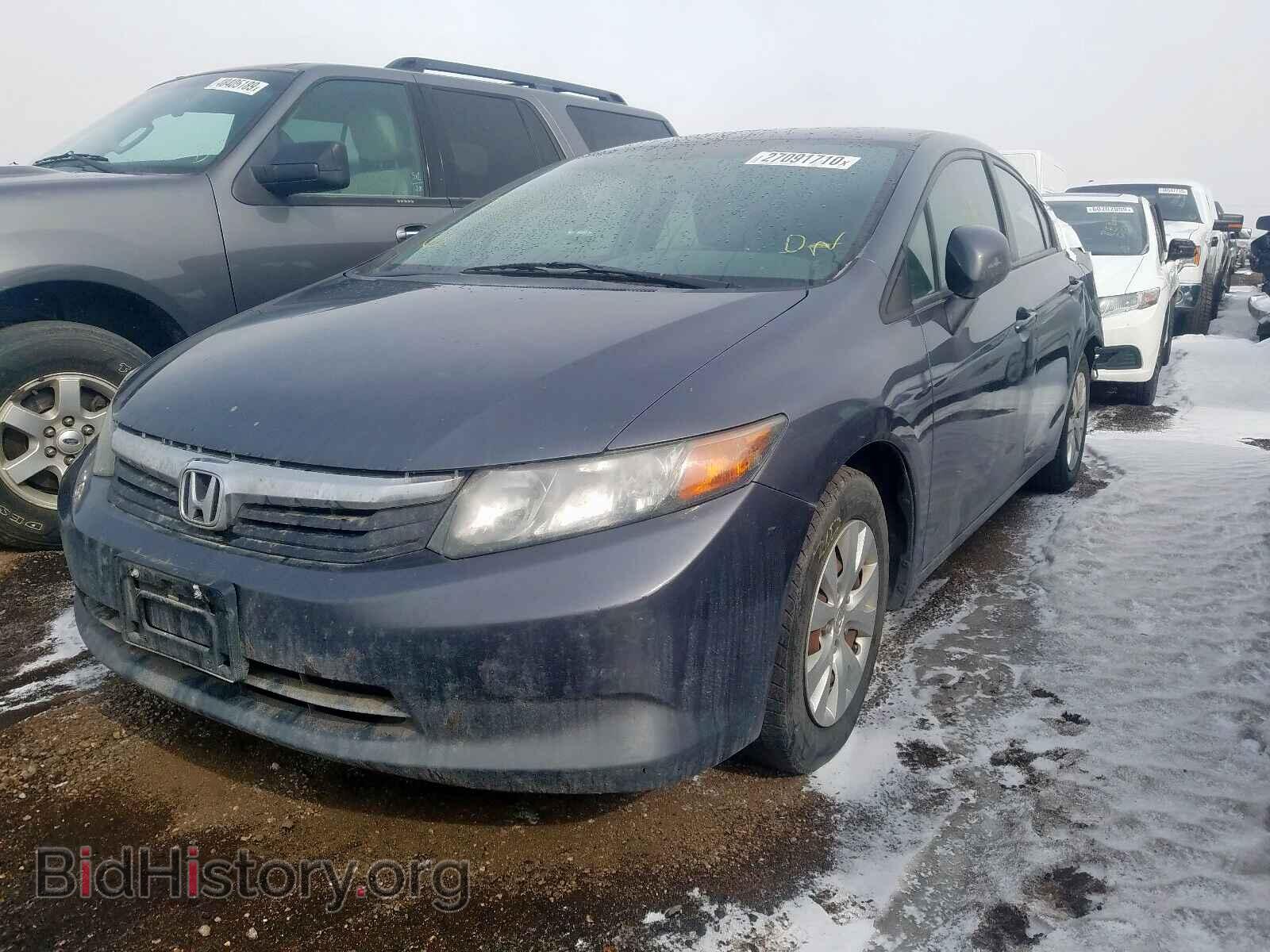 2012 HONDA CIVIC - VIN: 19XFB2F58CE305437 - Фото 2