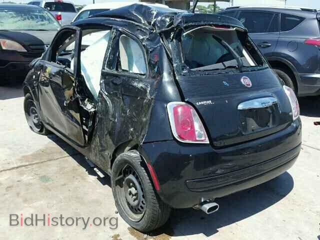 2013 FIAT 500 - VIN: 3C3CFFAR5DT544728 - Фото 3