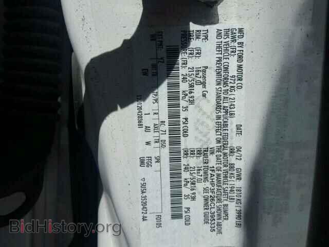 2012 FORD FOCUS - VIN: 1FAHP3F26CL395335 - Фото 10