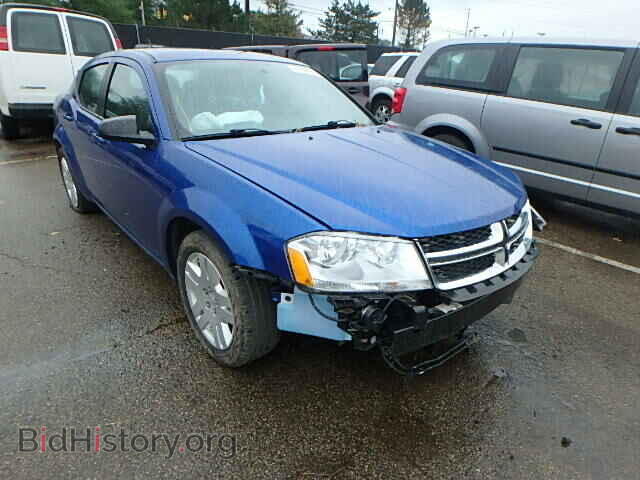 Фотография 1C3CDZAG9DN747966 - DODGE AVENGER 2013