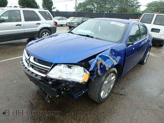 2013 DODGE AVENGER - VIN: 1C3CDZAG9DN747966 - Фото 2