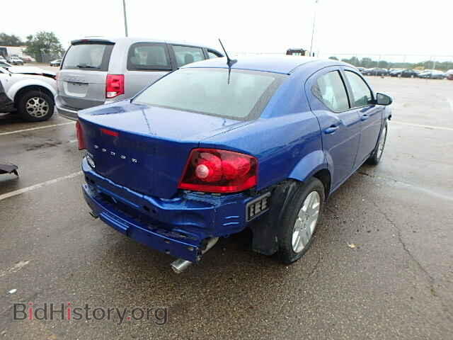 2013 DODGE AVENGER - VIN: 1C3CDZAG9DN747966 - Фото 4