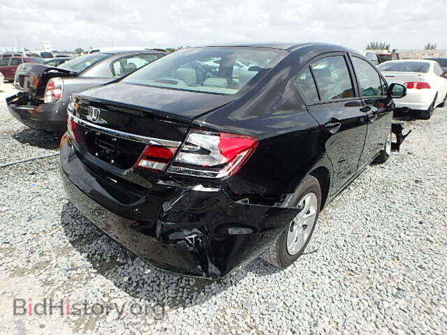 2013 HONDA CIVIC - VIN: 19XFB2F54DE056152 - Фото 4