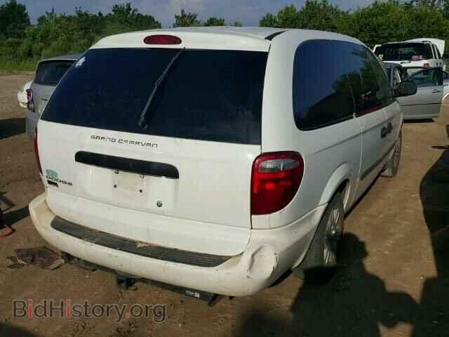 2007 DODGE CARAVAN - VIN: 1D8GP24E67B192228 - Фото 4