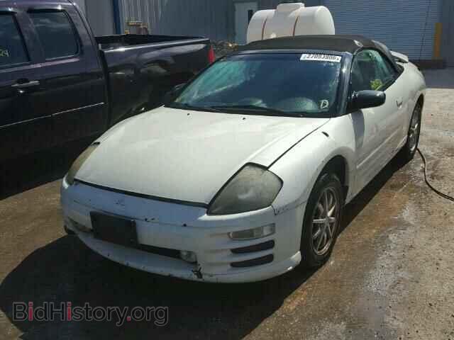 2002 MITSUBISHI ECLIPSE - VIN: 4A3AE45G62E053100 - Фото 2
