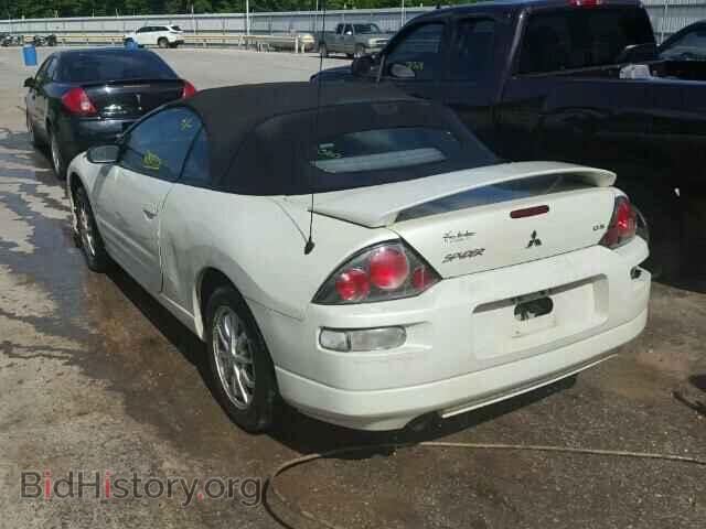 2002 MITSUBISHI ECLIPSE - VIN: 4A3AE45G62E053100 - Фото 3