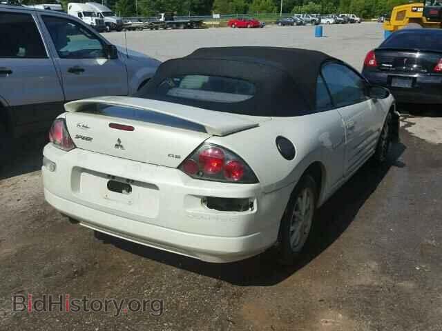 2002 MITSUBISHI ECLIPSE - VIN: 4A3AE45G62E053100 - Фото 4