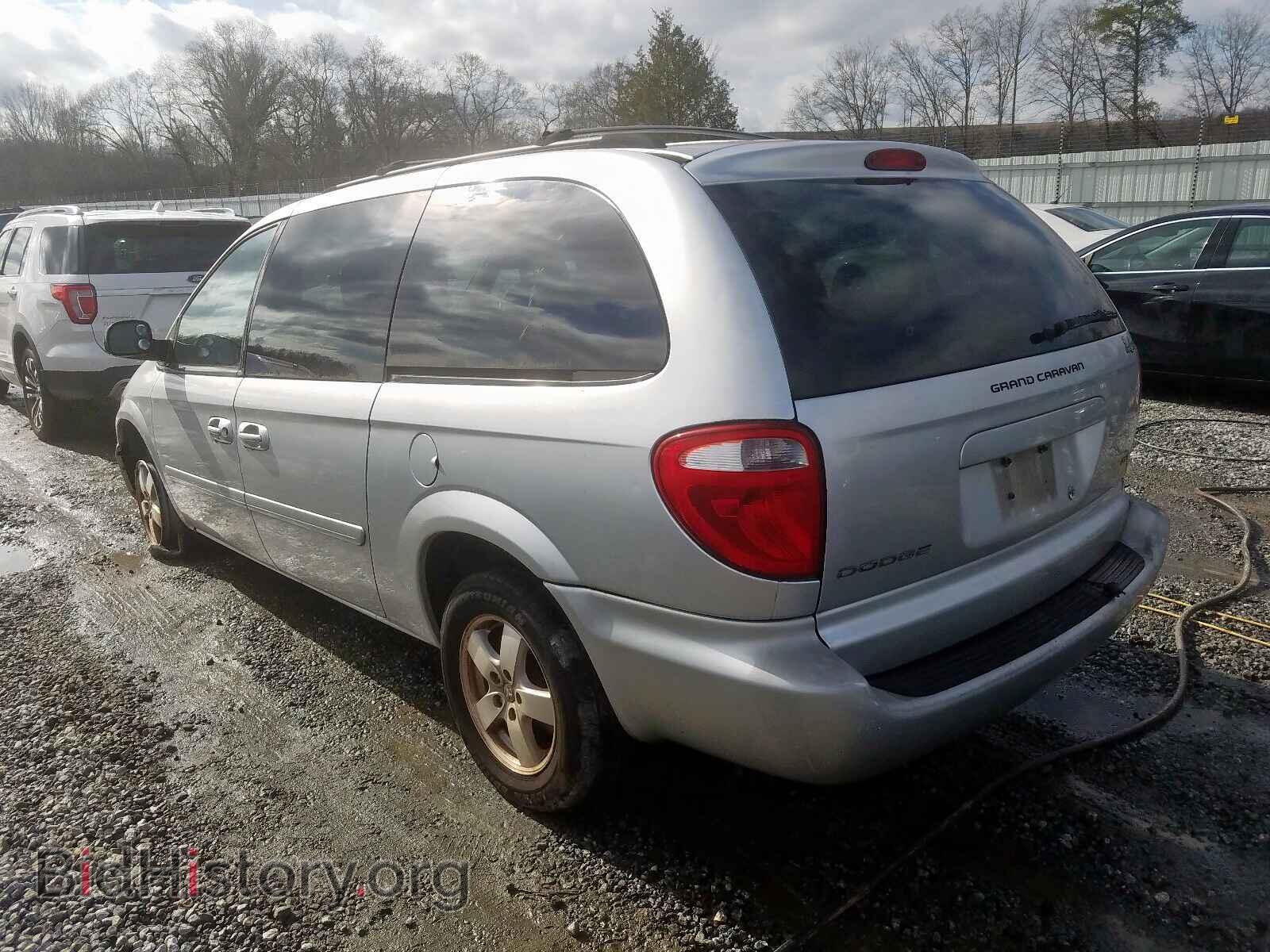 2007 DODGE CARAVAN - VIN: 2D4GP44L67R270102 - Фото 3