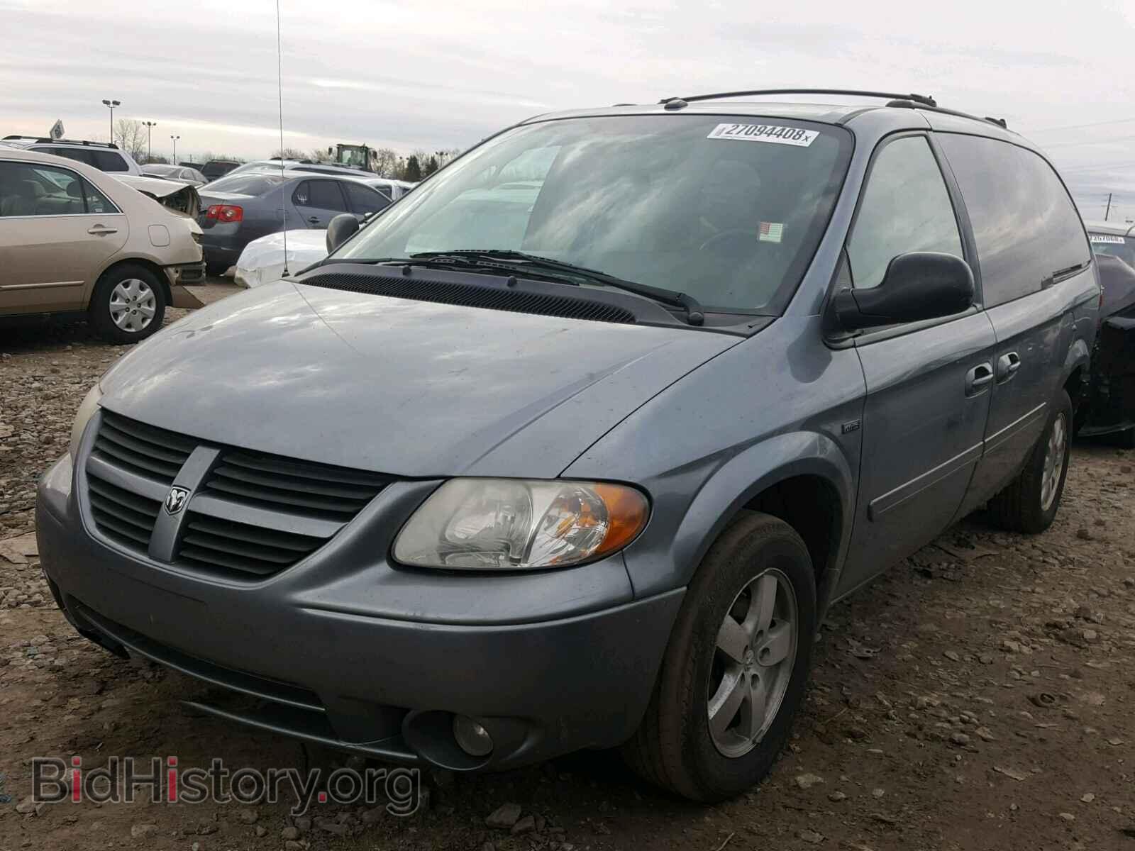 2007 DODGE CARAVAN - VIN: 2D4GP44L47R150315 - Фото 2