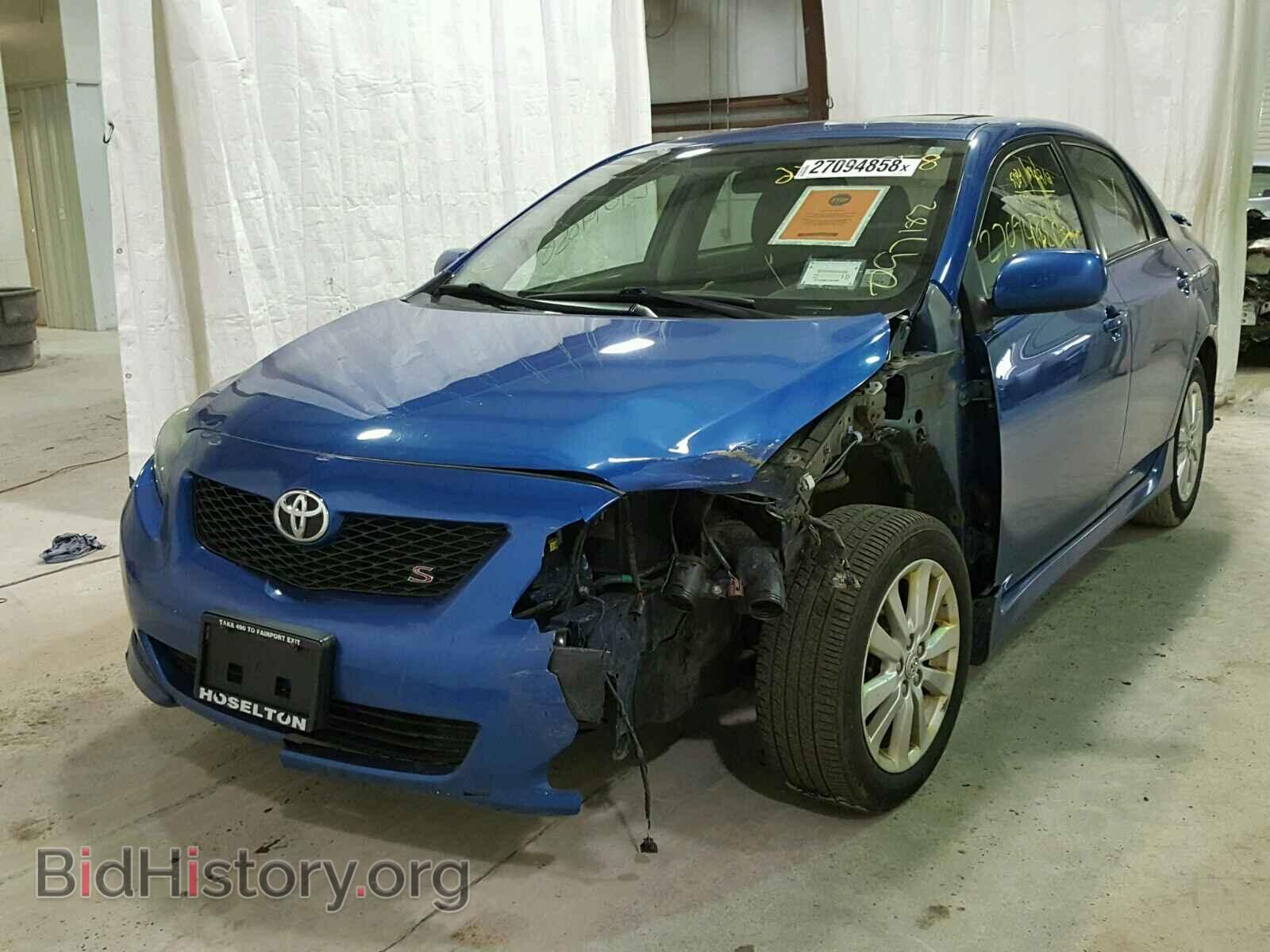 2010 TOYOTA COROLLA BA - VIN: 2T1BU4EEXAC467913 - Фото 2