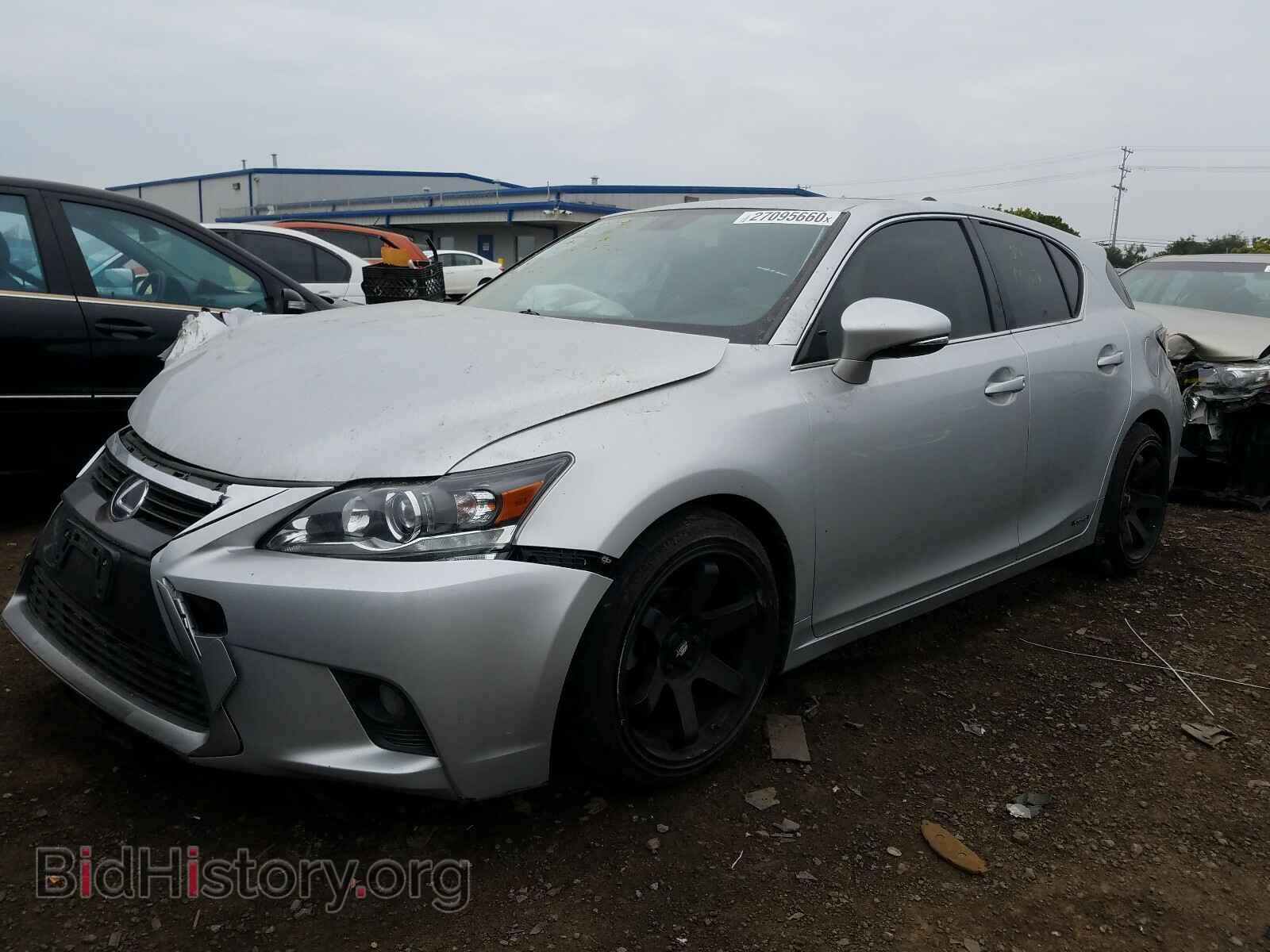 2014 LEXUS CT 200 - VIN: JTHKD5BH8E2195112 - Фото 2