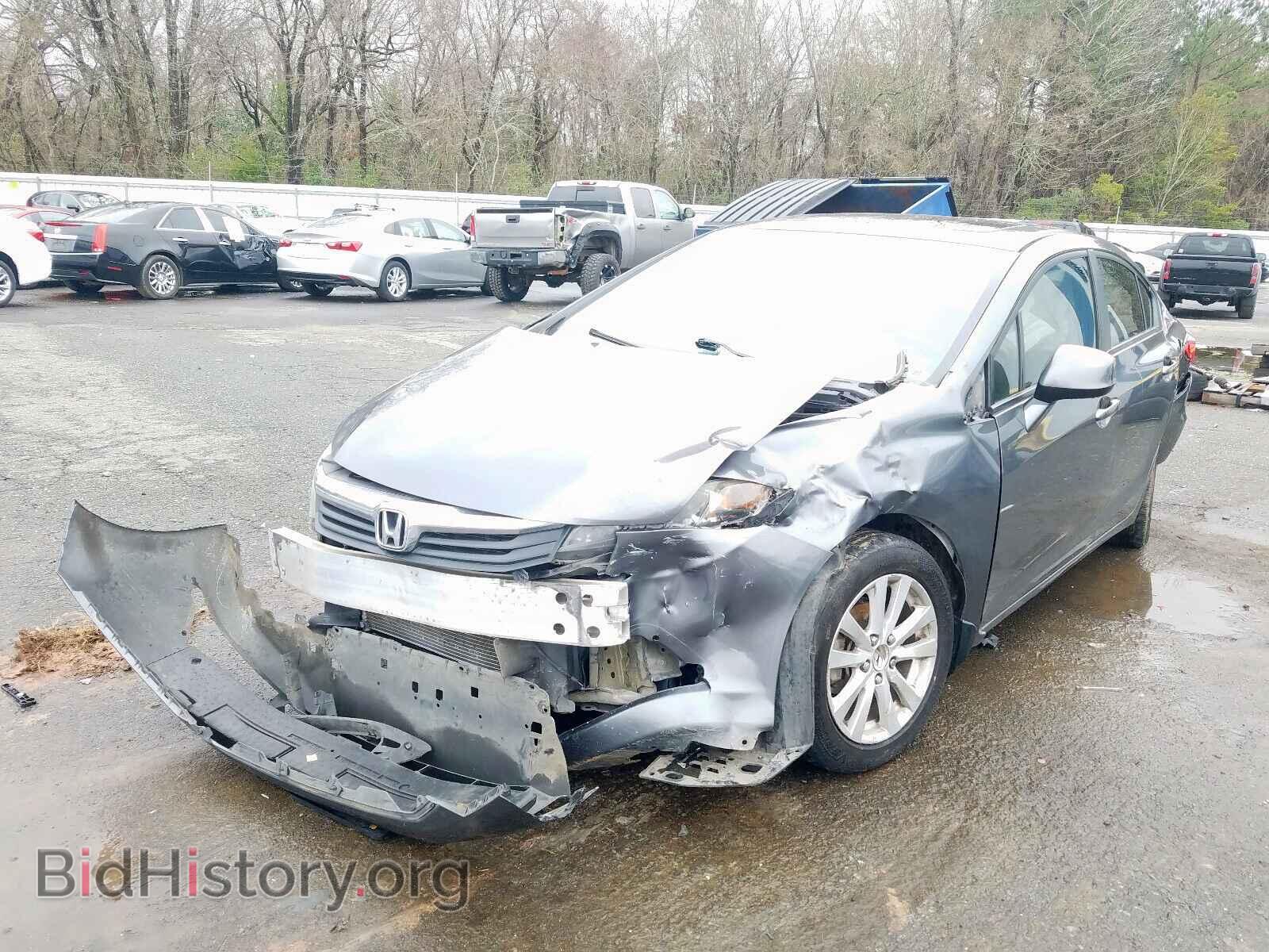 2012 HONDA CIVIC - VIN: 19XFB2F82CE050035 - Фото 2