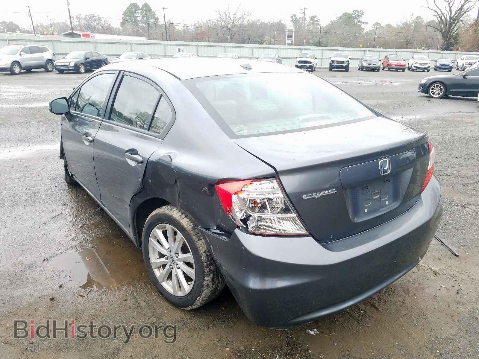2012 HONDA CIVIC - VIN: 19XFB2F82CE050035 - Фото 3