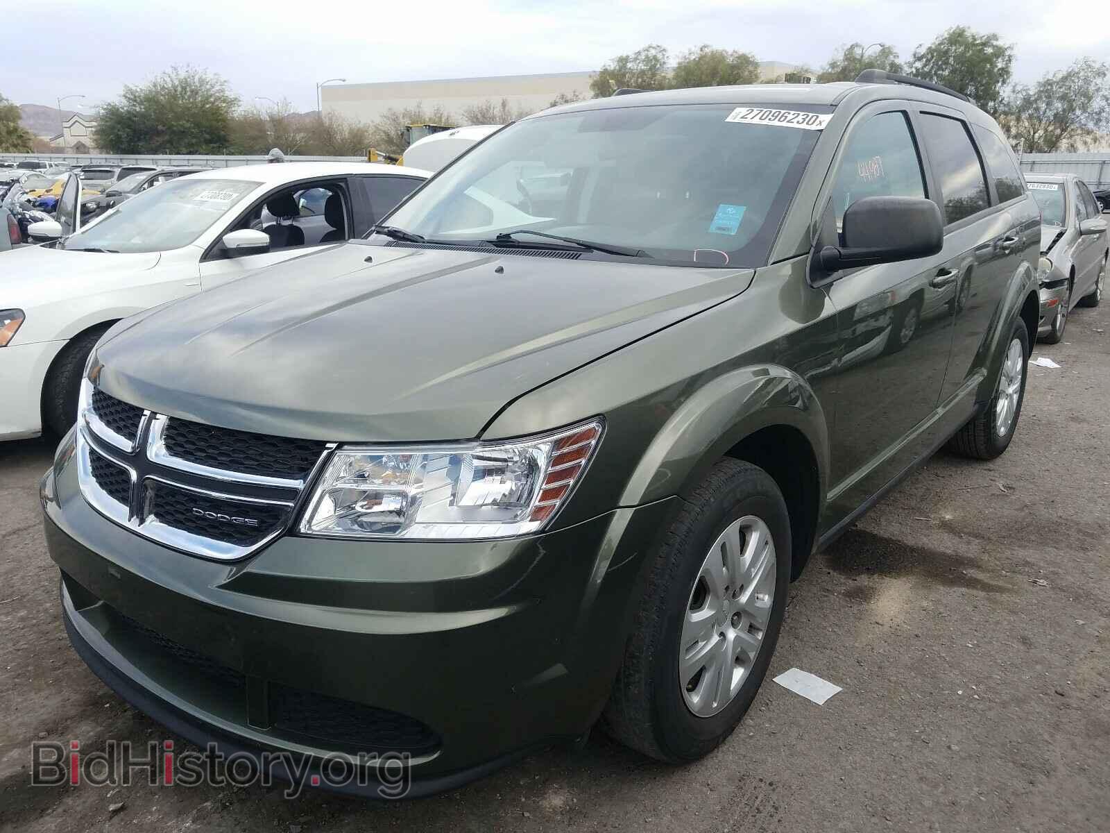2017 DODGE JOURNEY - VIN: 3C4PDCAB4HT562082 - Фото 2