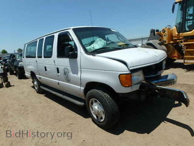 2006 Ford ECONOLINE, white — VIN 1FBSS31L76DA35363, Copart
