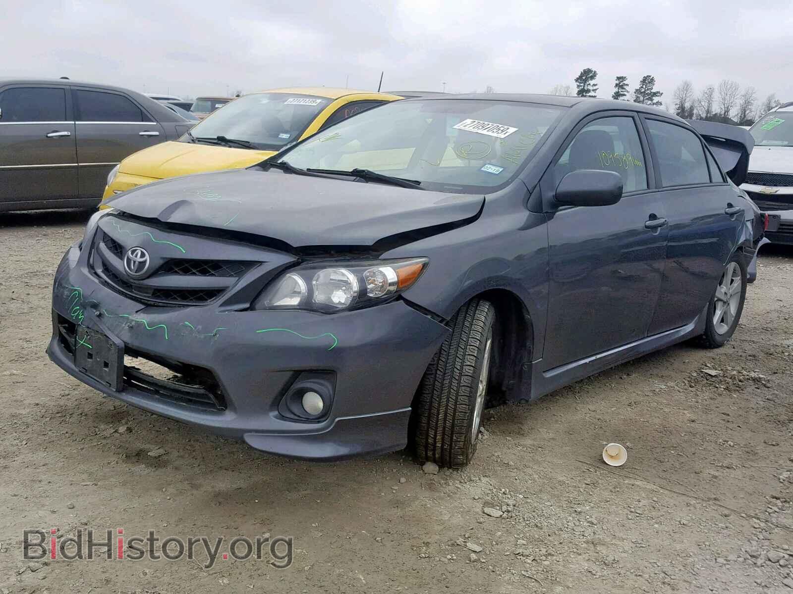 2012 TOYOTA COROLLA BA - VIN: 2T1BU4EE9CC782527 - Фото 2