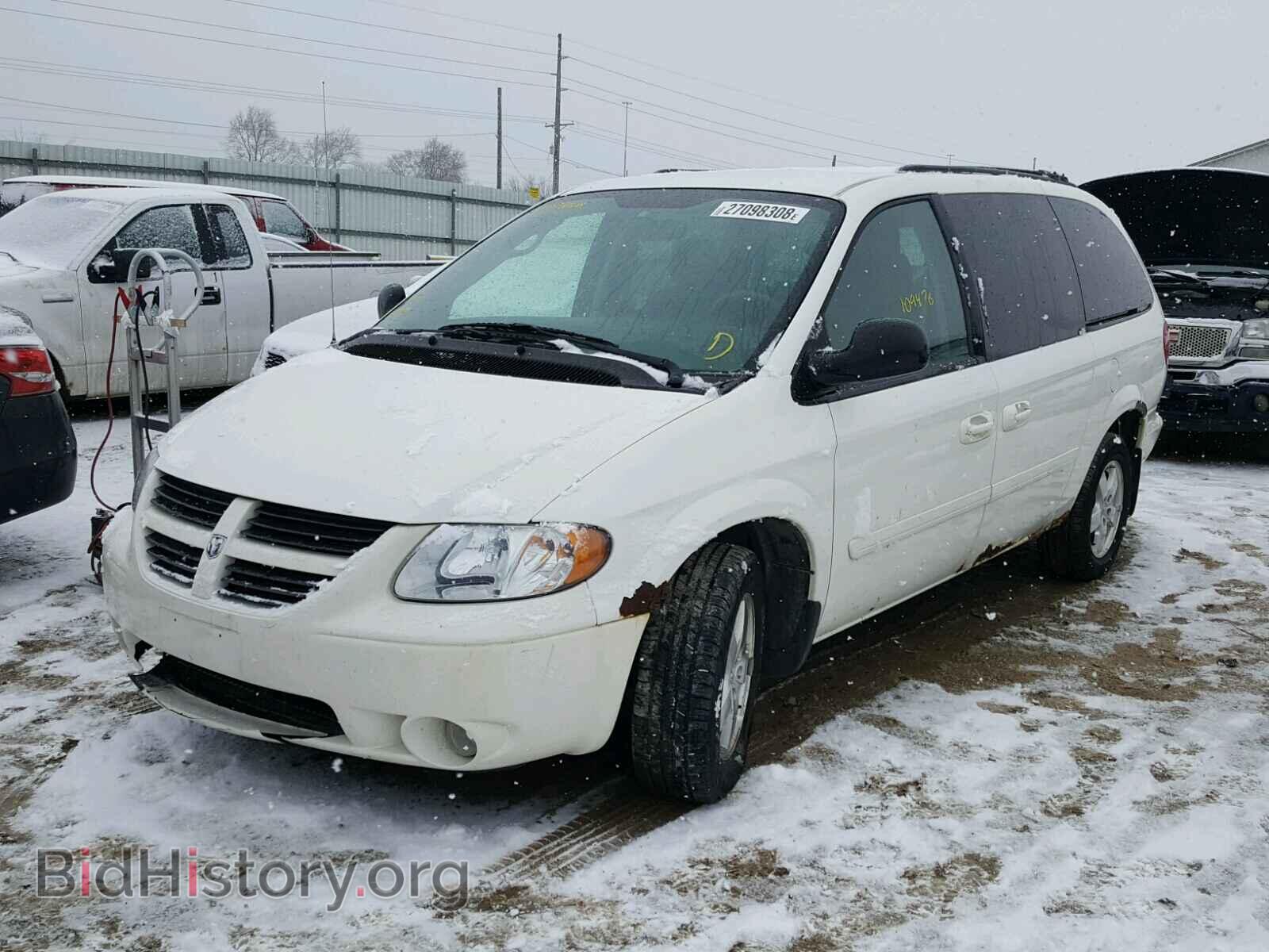 2007 DODGE CARAVAN - VIN: 2D4GP44L57R106999 - Фото 2