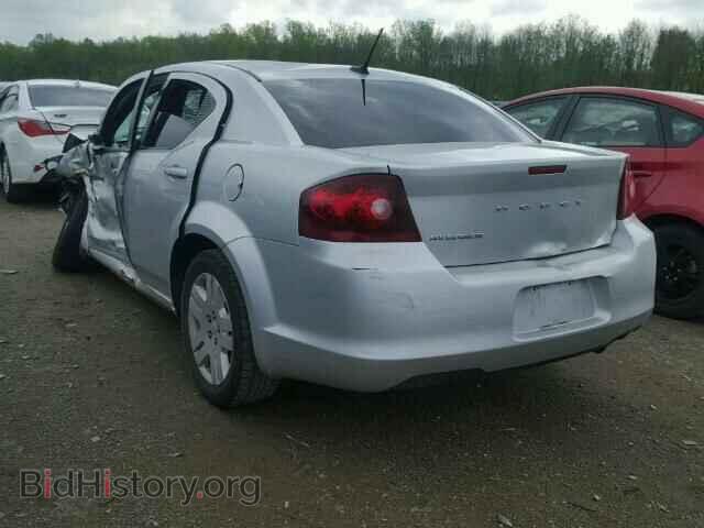 2011 DODGE AVENGER - VIN: 1B3BD4FB8BN626254 - Фото 3