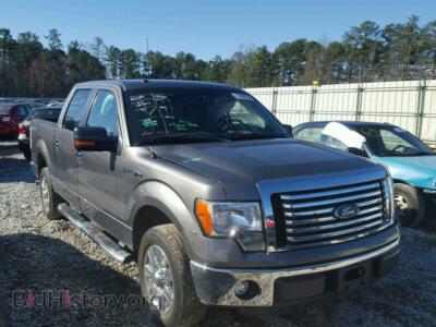 2012 Ford F150 F150 Super, gray — VIN 1FTEW1CM5CFB06003, Copart