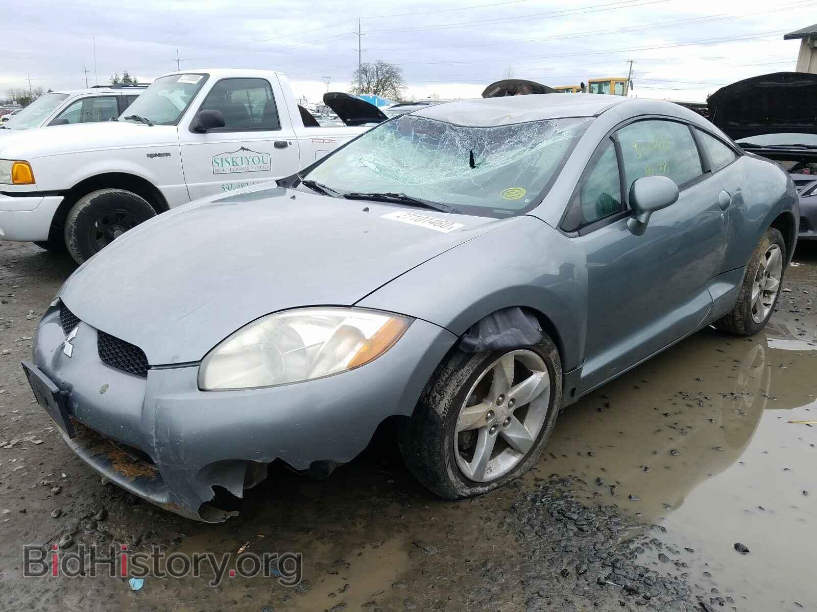 2008 MITSUBISHI ECLIPSE - VIN: 4A3AK24F98E027184 - Фото 2