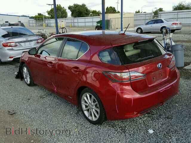 2011 LEXUS CT 200 - VIN: JTHKD5BHXB2033672 - Фото 3