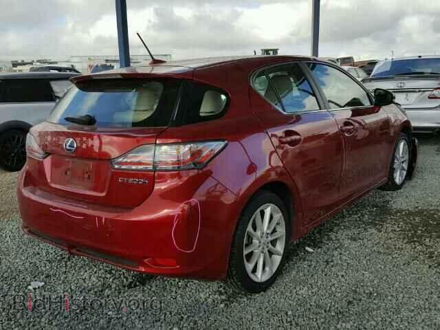 2011 LEXUS CT 200 - VIN: JTHKD5BHXB2033672 - Фото 4