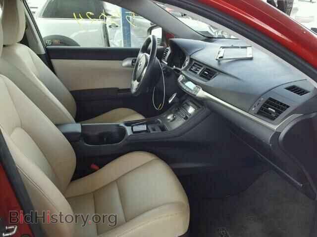 2011 LEXUS CT 200 - VIN: JTHKD5BHXB2033672 - Фото 5
