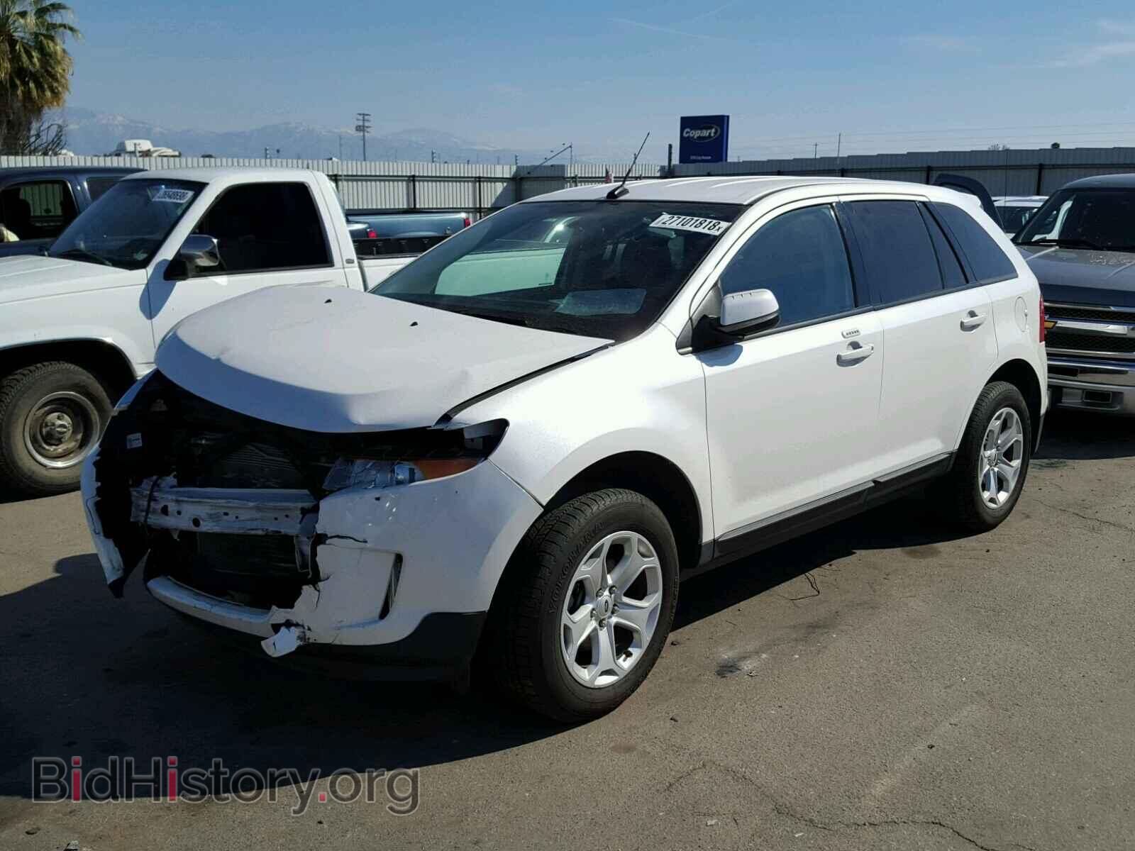 2013 FORD EDGE - VIN: 2FMDK3JC6DBE30332 - Фото 2