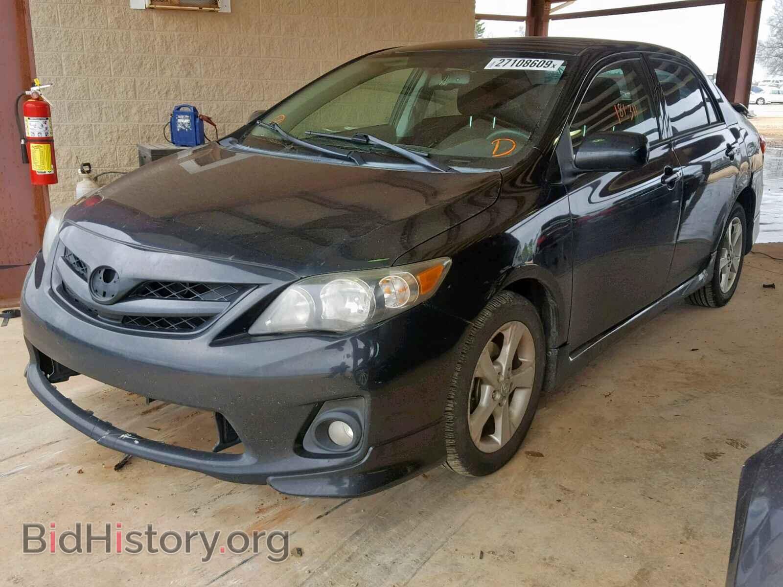 2011 TOYOTA COROLLA BA - VIN: 2T1BU4EE2BC610774 - Фото 2