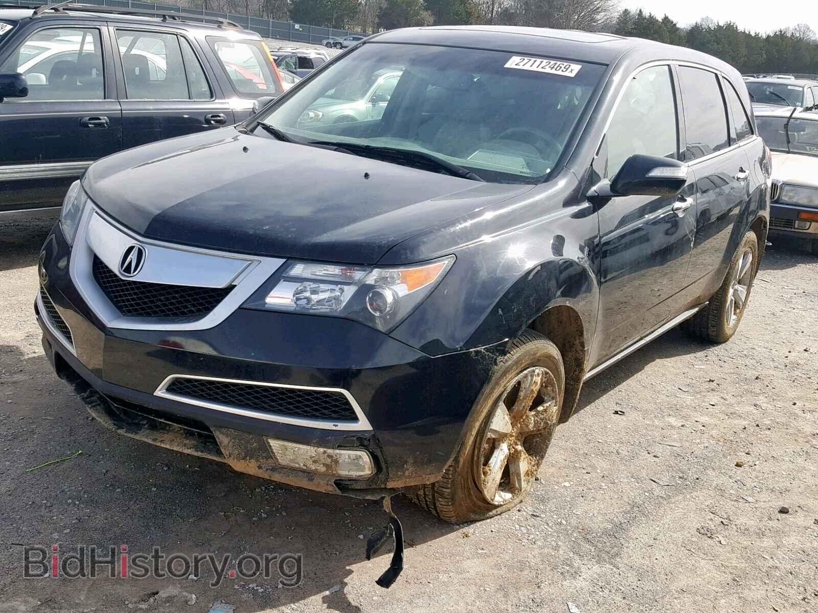 2010 ACURA MDX - VIN: 2HNYD2H20AH525639 - Фото 2