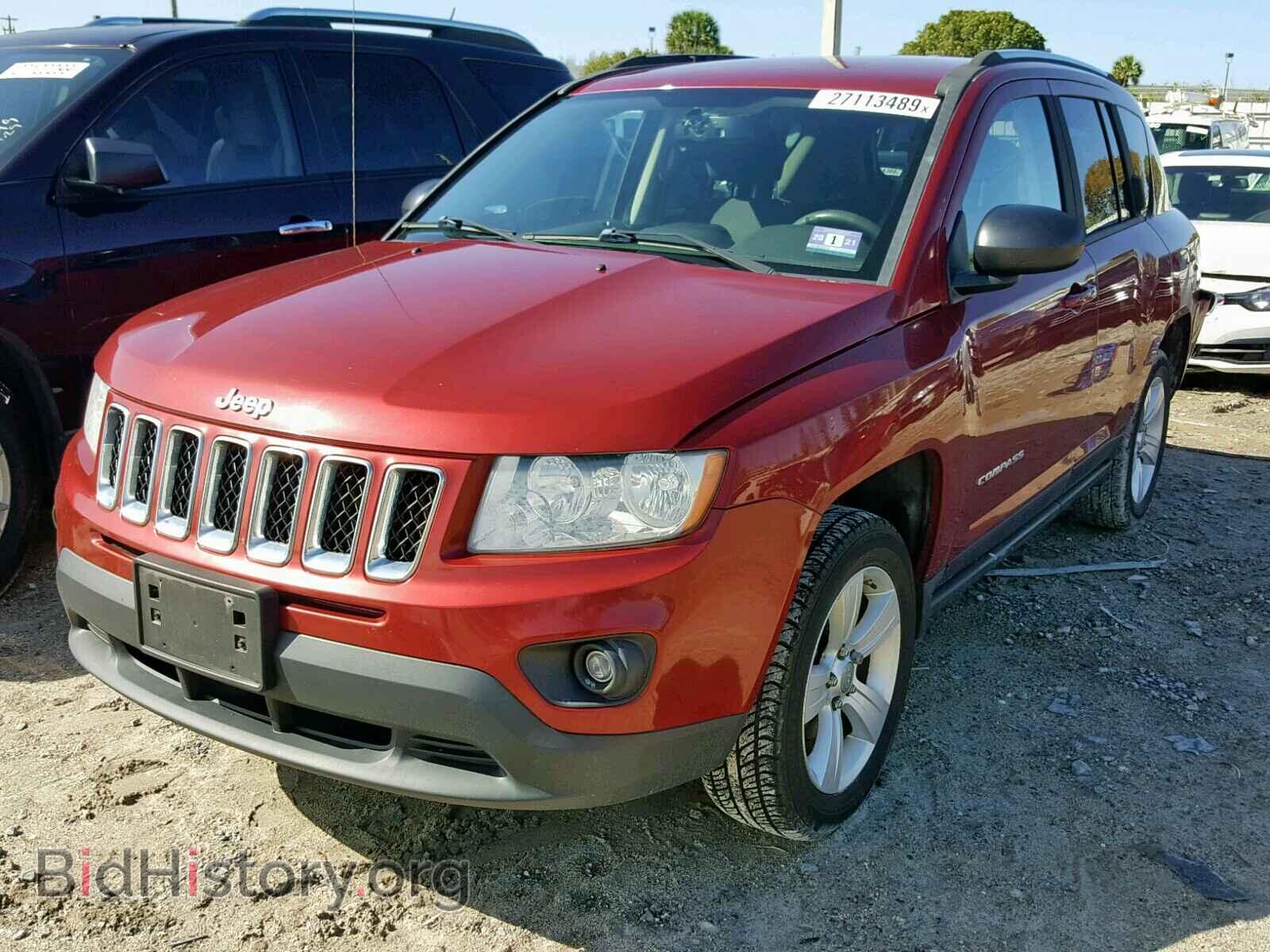 2012 JEEP COMPASS SP - VIN: 1C4NJCBB6CD527007 - Photo 2