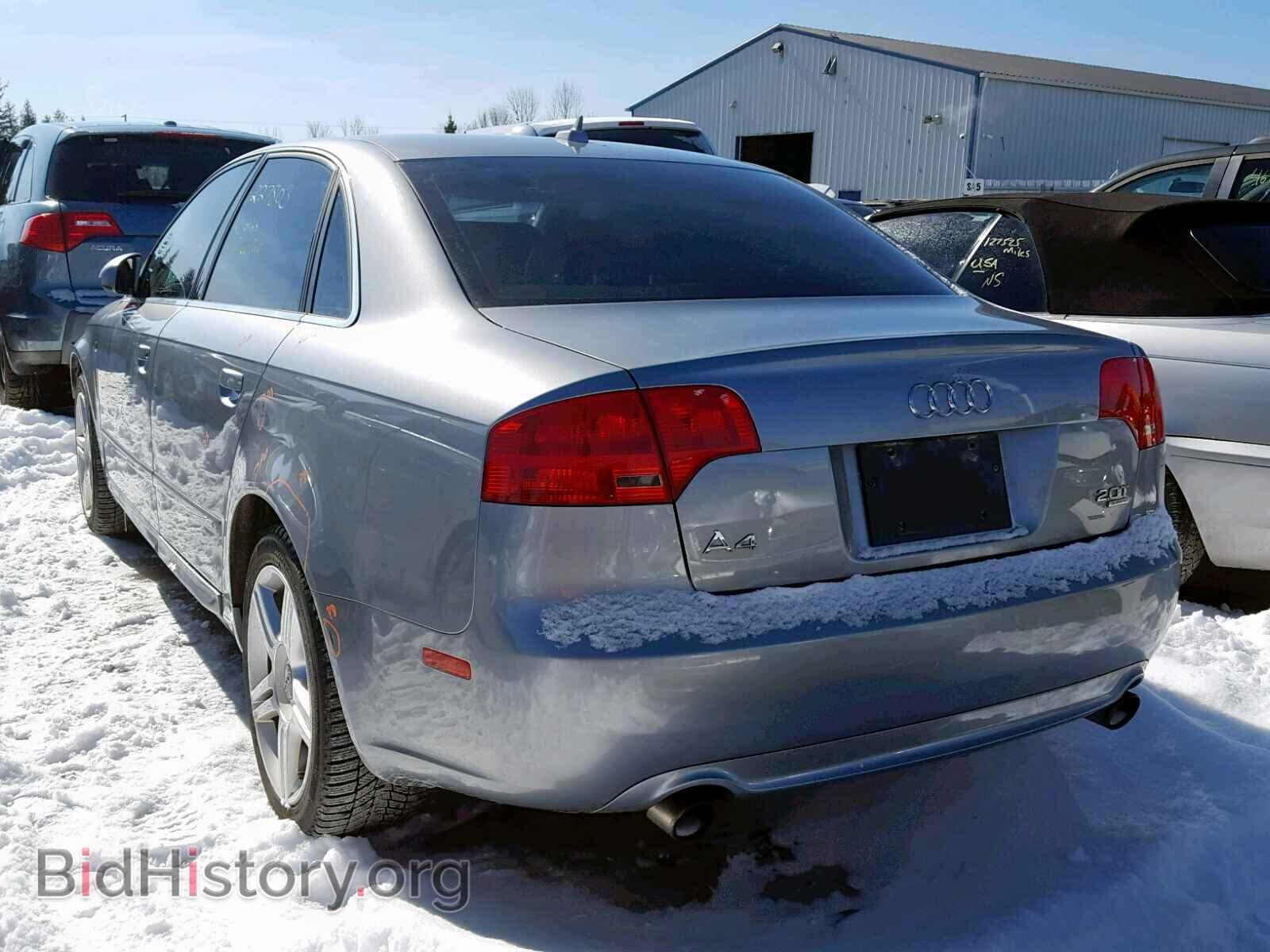 2008 AUDI A4 - VIN: WAUDF68EX8A040754 - Фото 3