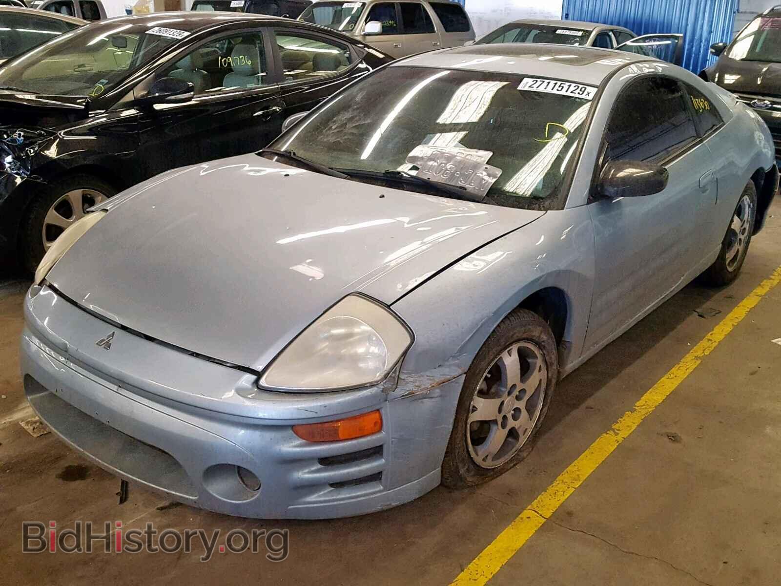 2004 MITSUBISHI ECLIPSE - VIN: 4A3AC44G04E054415 - Фото 2